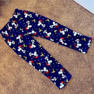 Snoopy Woodstock Christmas Pajama Pants